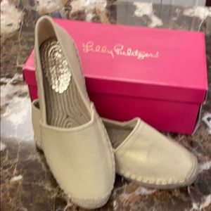 Lilly Pulitzer espadrilles.... worn twice